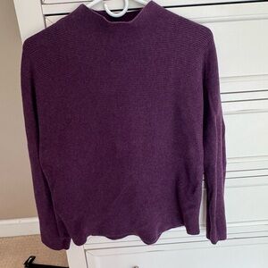 Women’s Lulu Purple Turtleneck Sweater